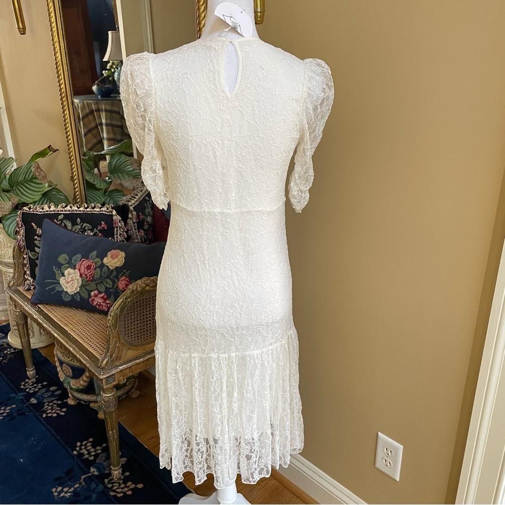 NWT See by Chloé Lace Dress 34 Cream - Picture 4 of 13